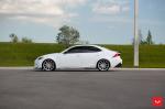 Lexus IS F on Vossen Wheels (VFS-10) 2017 года